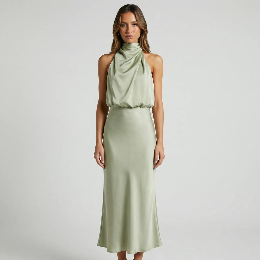 Elegantes Partykleid In Glänzender Ausführung - Gail