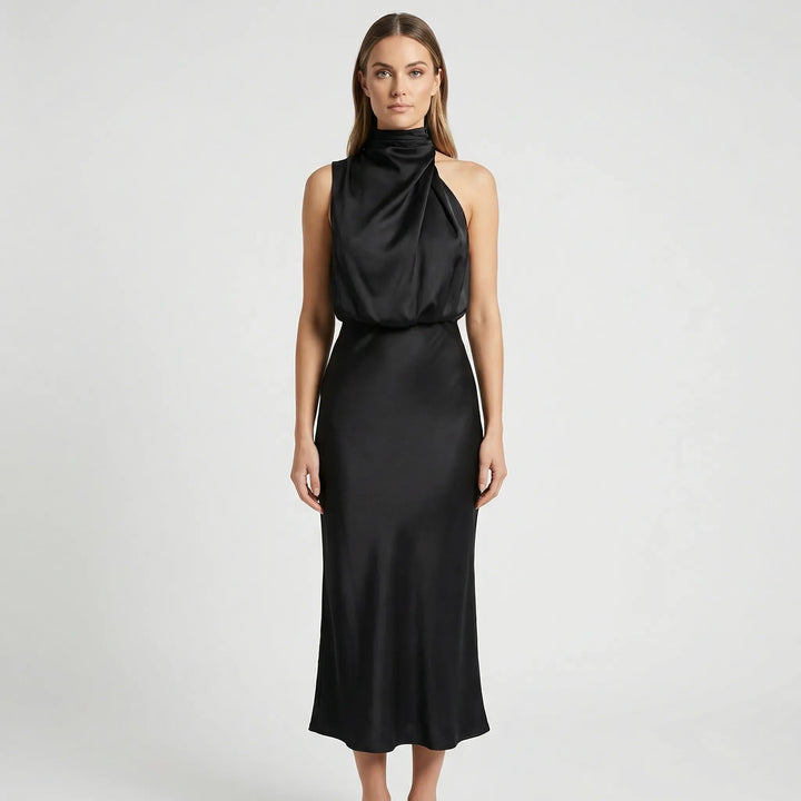 Elegantes Partykleid In Glänzender Ausführung - Gail