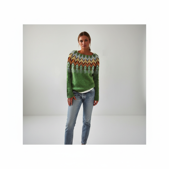 Femininer Strickpullover - Hildegard