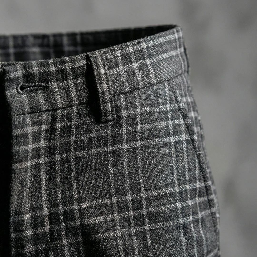 Figurnahe Hose Mit Klassischem Karodesign - Keith