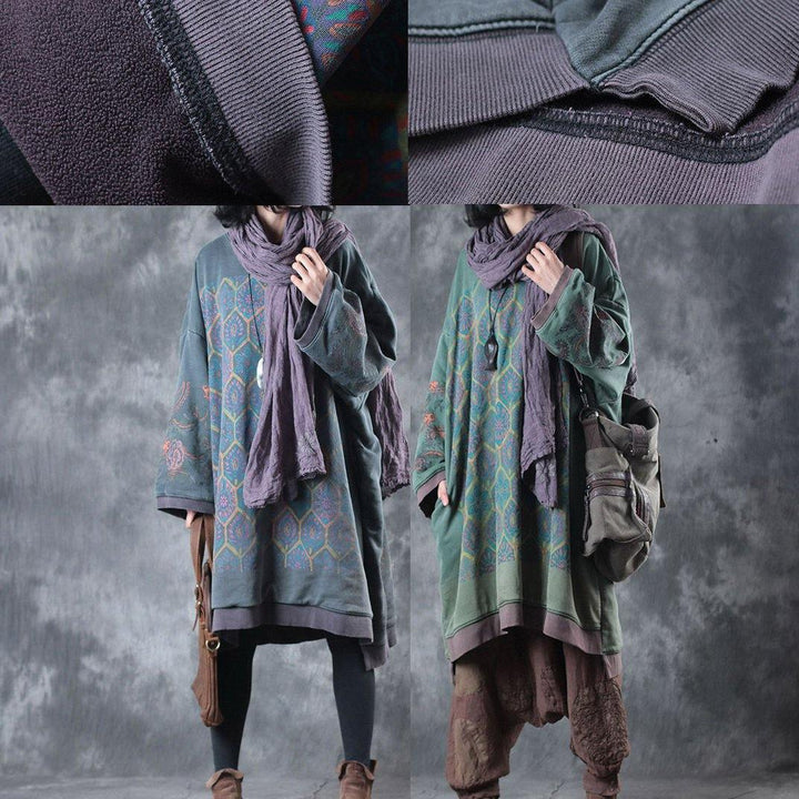 Oversized Midi Sukienka z O-Kolem - Ameline