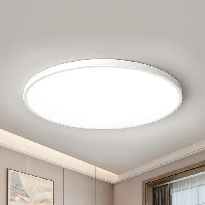 Flache Minimalistische Deckenlampe - AuraSphere