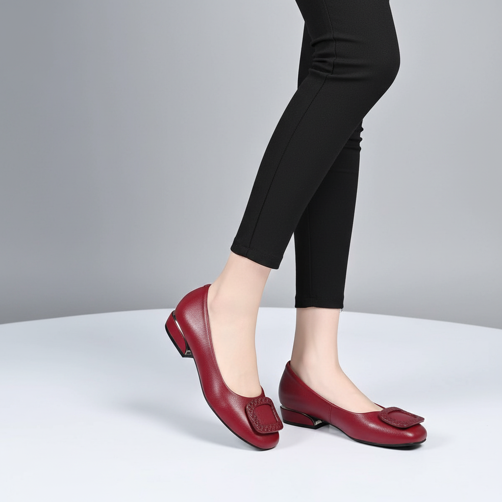 Flacher Komfortschuh Mit Absatz - Josephine