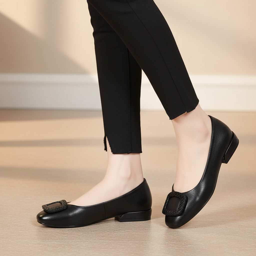 Flacher Komfortschuh Mit Absatz - Josephine