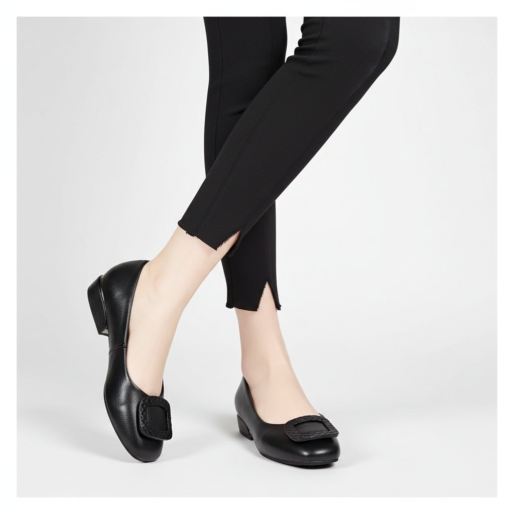 Flacher Komfortschuh Mit Absatz - Josephine