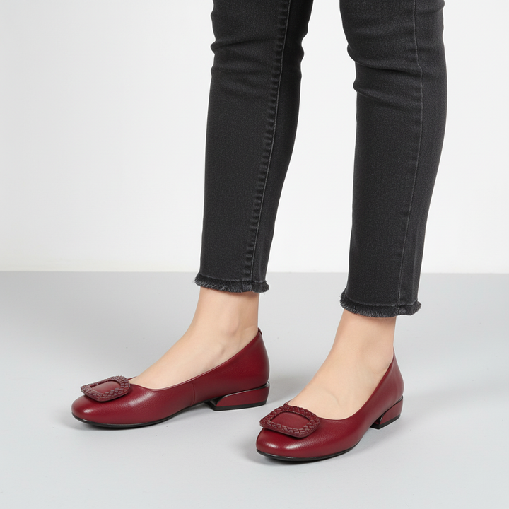 Flacher Komfortschuh Mit Absatz - Josephine