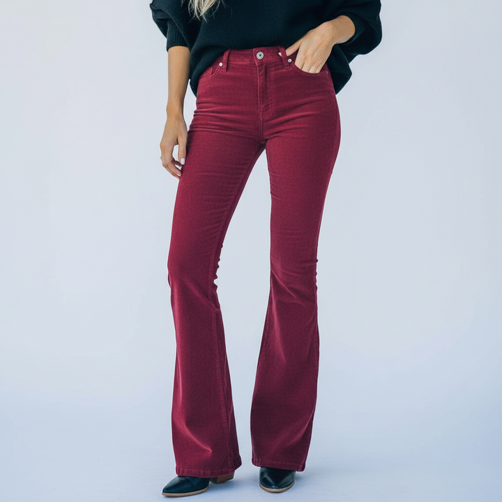 Flared Damenhose - Elena