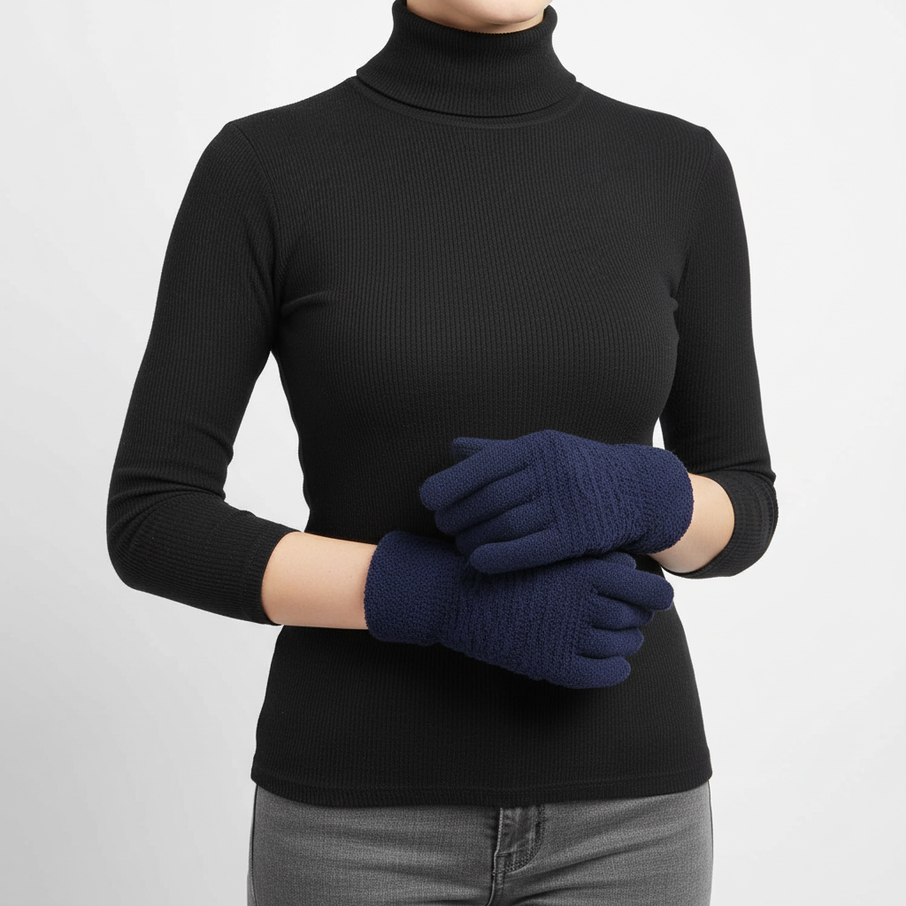 Fleece Gefütterte Touchscreenhandschuhe - PolarKnit