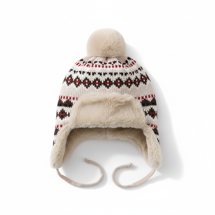 Gebrannte Mütze Mit Ohrenschutz - SnugHat