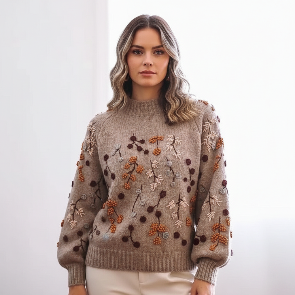 Gebreide Damenpullover -  Charlotte