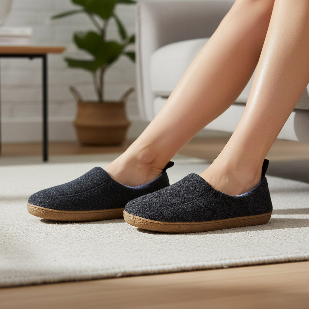 Gefüttert Gefilzte Hausschuh Form - Cloudwalk