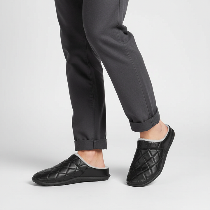 Gefütterte Hausslipper Mit Plüsch - CozyKick