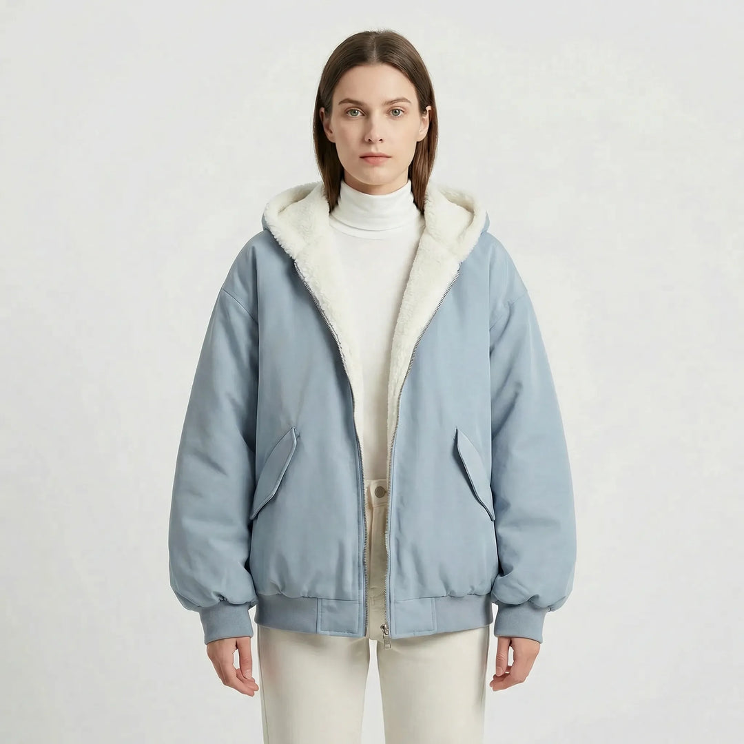 Gefütterte Winterjacke Im Bomber-Stil - Kendra