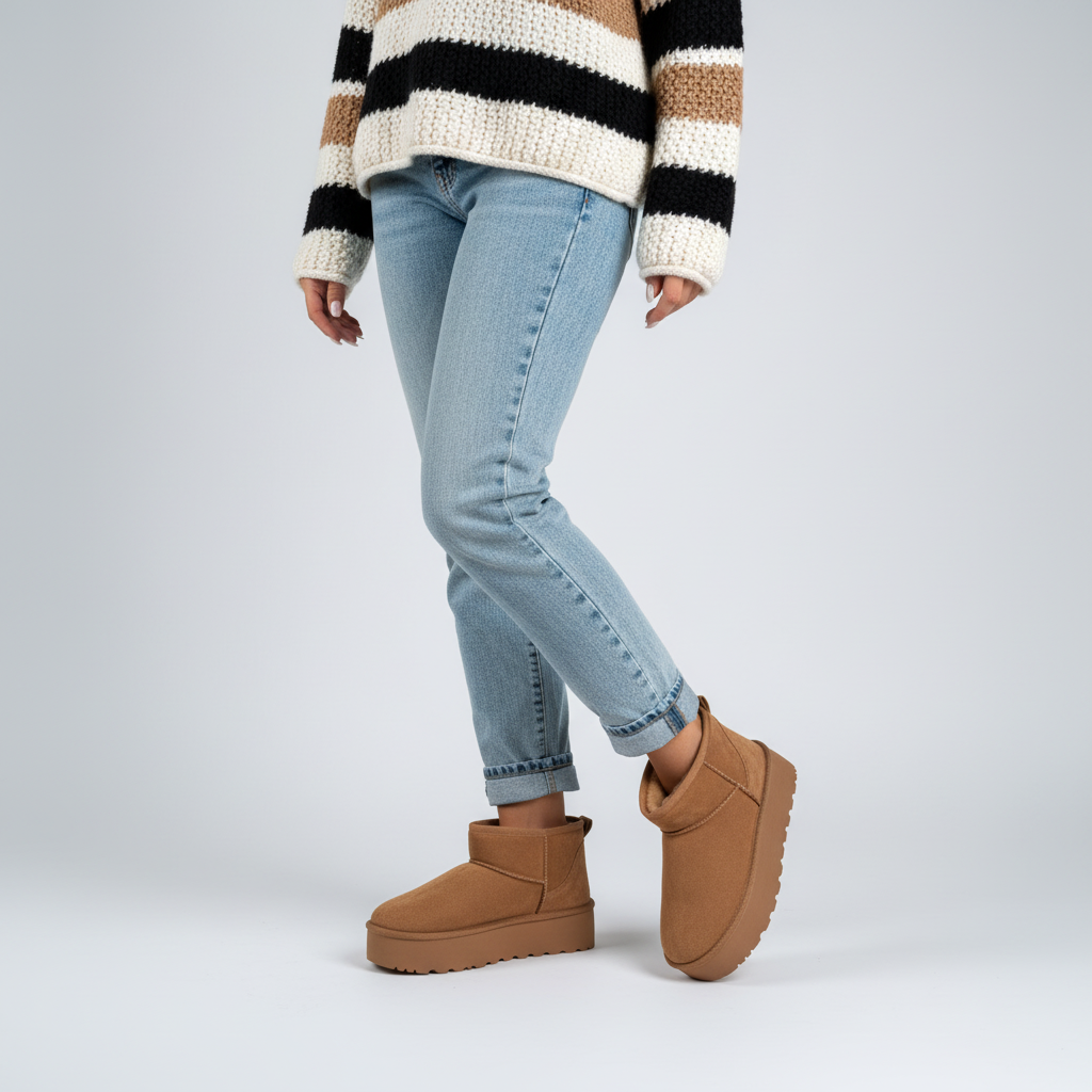 Gefütterte Winterstiefel - Paulina