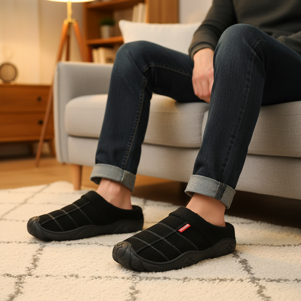 Gefütterte Hausschuh Pantoffel - CozySlip