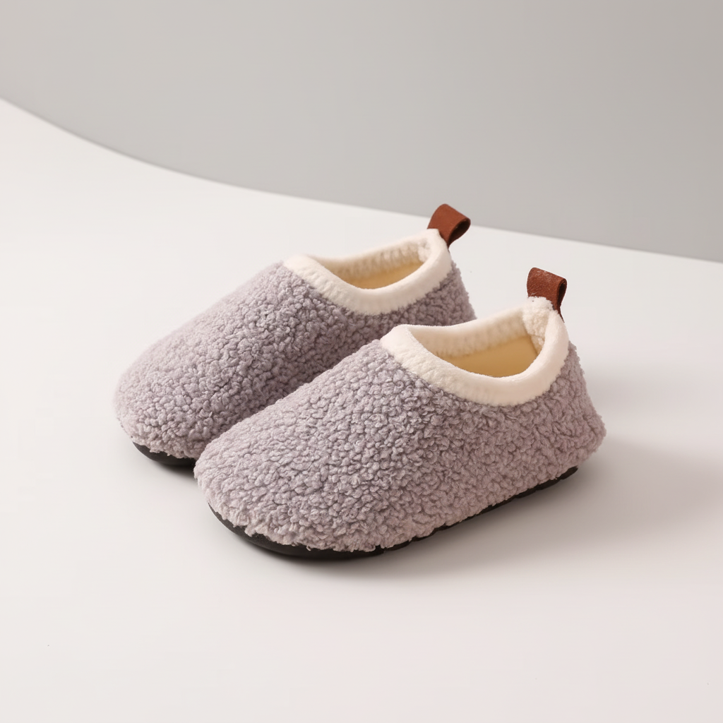 Gefütterte Kinderslappen Aus Plüsch - TeddyToes