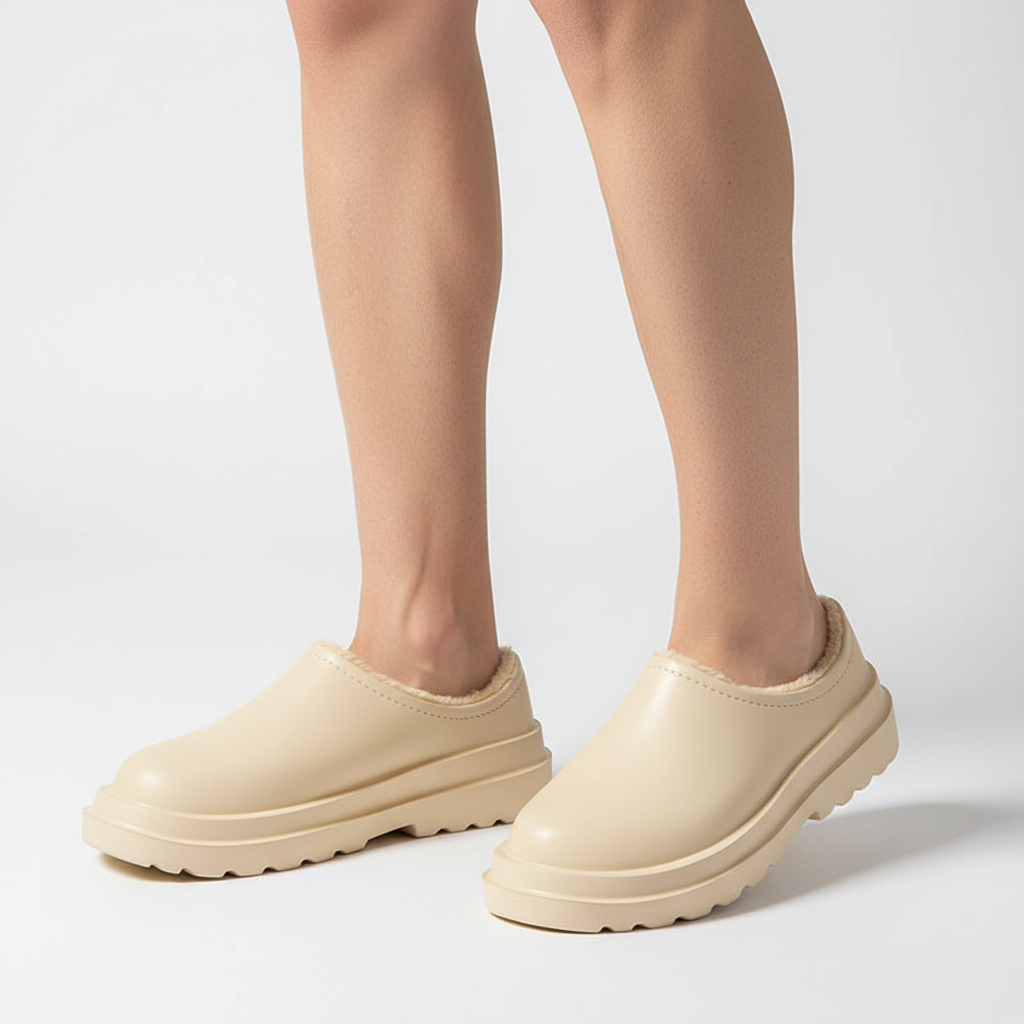 Gefütterte Wasserfeste Hausschuhsohle - WarmTrail