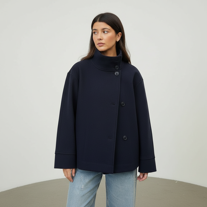 Gefütterter Damen Kurzmantel - Audrey