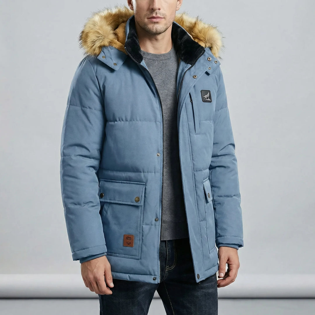 Gefütterter Herren-Winterparka - Thorben