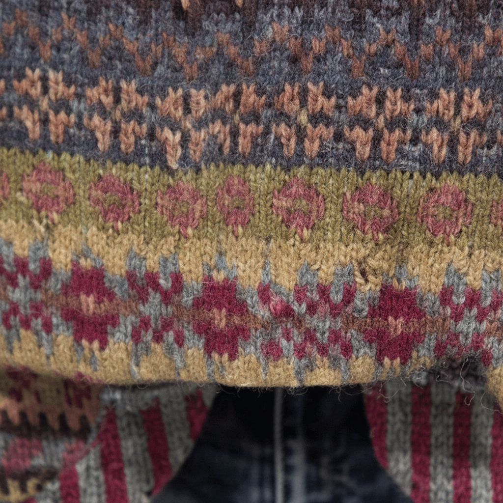 Gemusterter Damen Hoodie -  Claudia