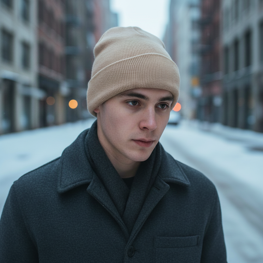 Gestrickte Einheitsgröße Mütze - FrostKnit