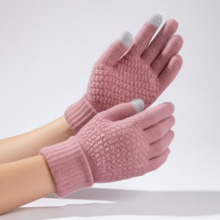 Gestrickte Touchscreen Handschuhe - TouchGlove