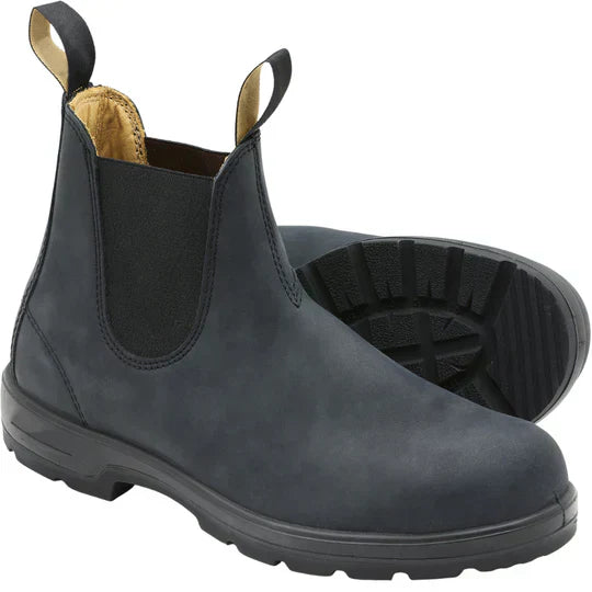 Męskie wodoodporne botki Chelsea z designem Slip-On - Renato