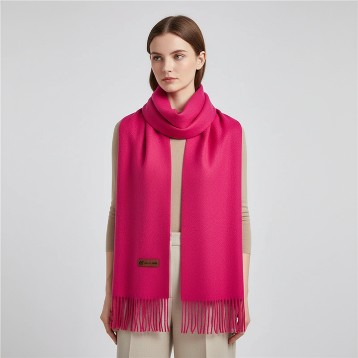 Großformatiger Kaschmir Schal - Cashluxe