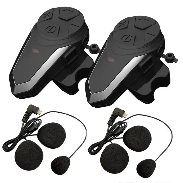 Kask motocyklowy z interkomem Bluetooth z FM i zasięgiem 1000 m (100 000 cm) – RoadLink S3