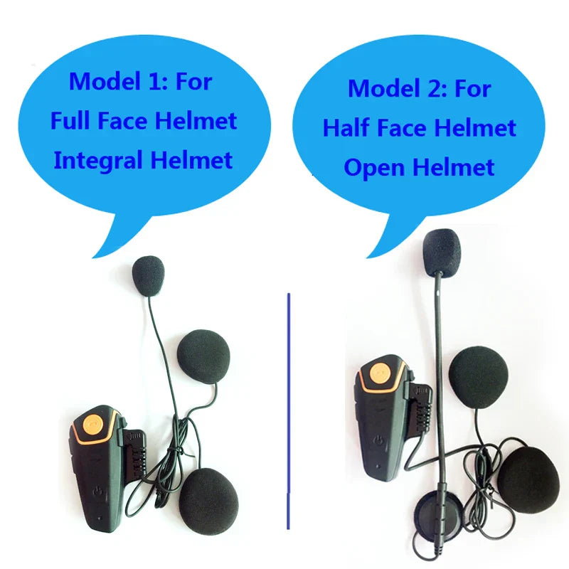 Wodoszczelny interkom motocyklowy Bluetooth z FM i zasięgiem 1000 m (100 000 cm) – RoadLink
