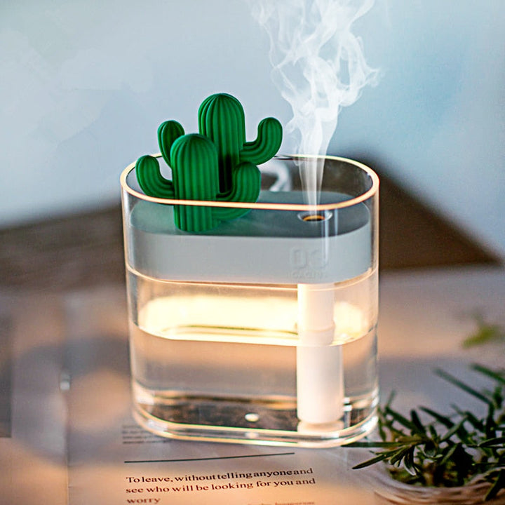 Ultradźwiękowy cichy nawilżacz powietrza - CactusMist