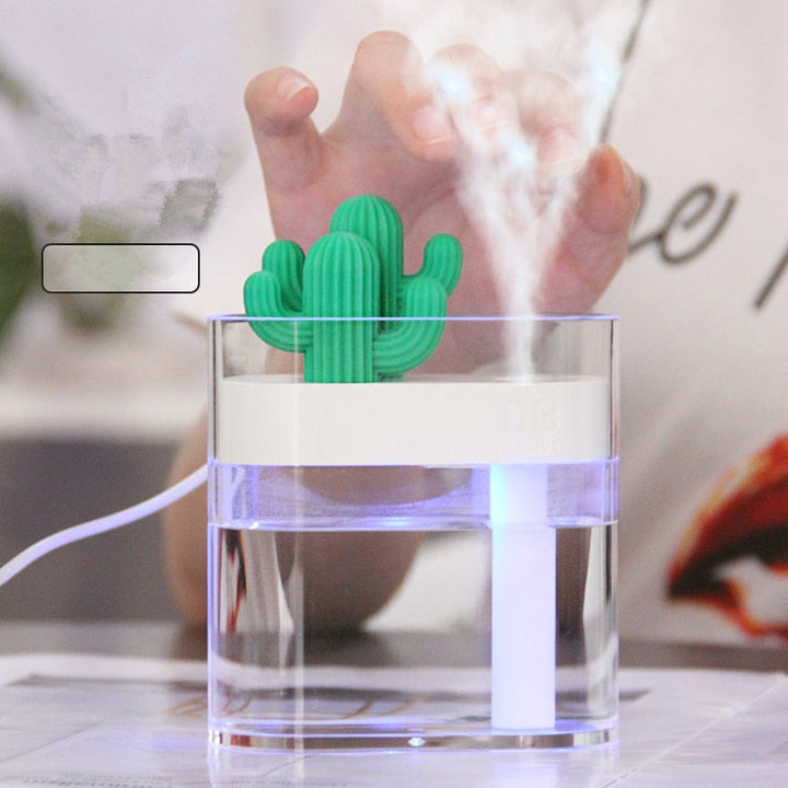 Ultradźwiękowy cichy nawilżacz powietrza - CactusMist