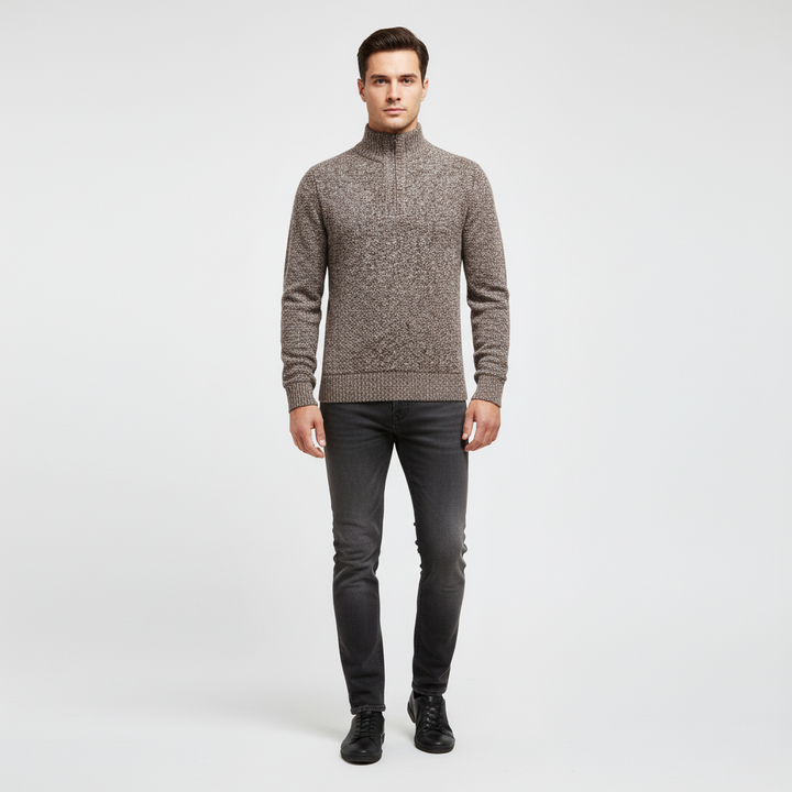 Halb-Zipper Pullover - Daniel