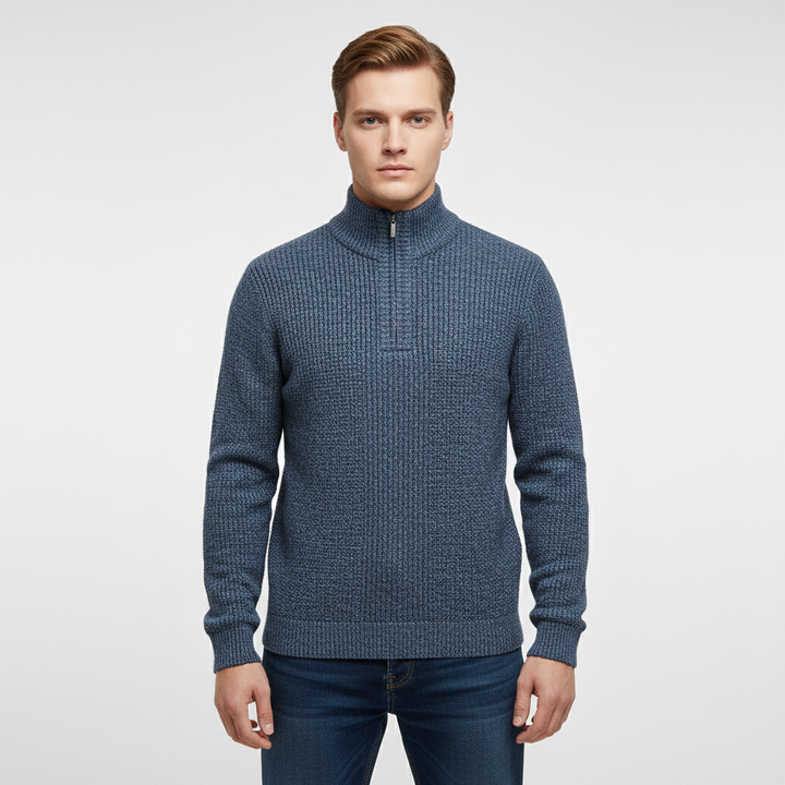 Halb-Zipper Pullover - Daniel