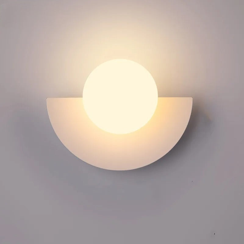Półokrągła lampa ścienna minimalistyczna - ArcLight