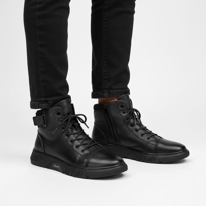 Handgefertigte Lederoberfläche - Shawn