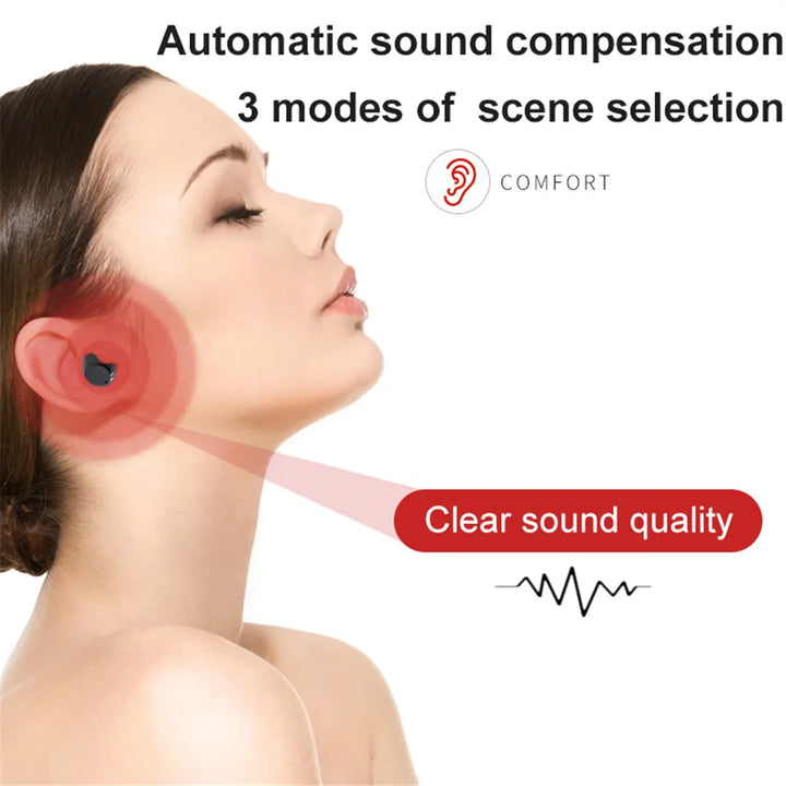 Słuchawka CIC z funkcją ładowania – ClearTone