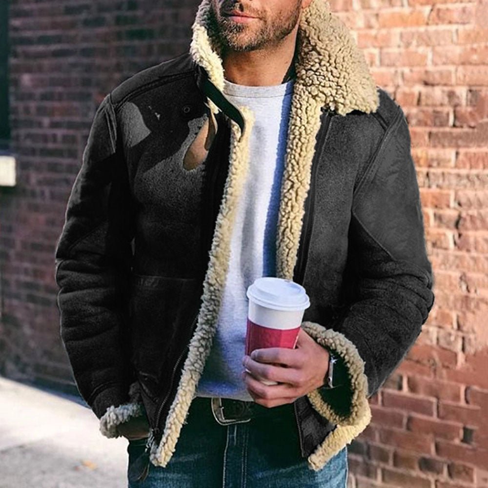 Herren-Jacke Im Lammfell-Stil - Thies