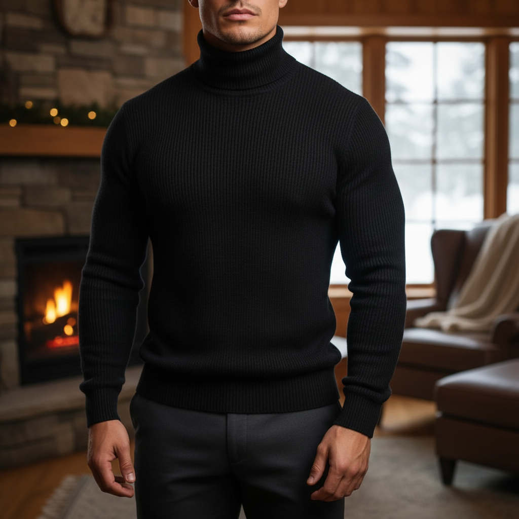 Herren Pullover Mit Rollkragen - Jörg