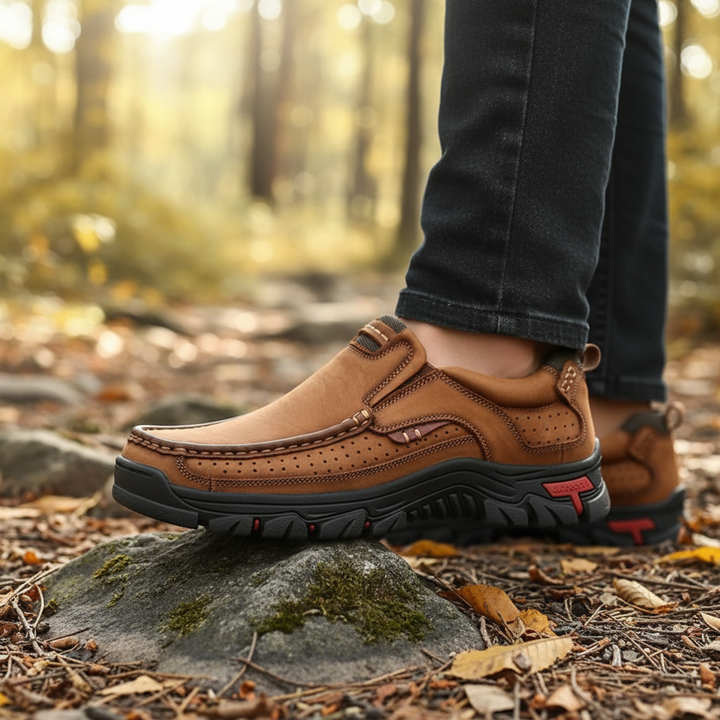 Herren Wanderschuh Orthopädisch Handgenäht -  Troy