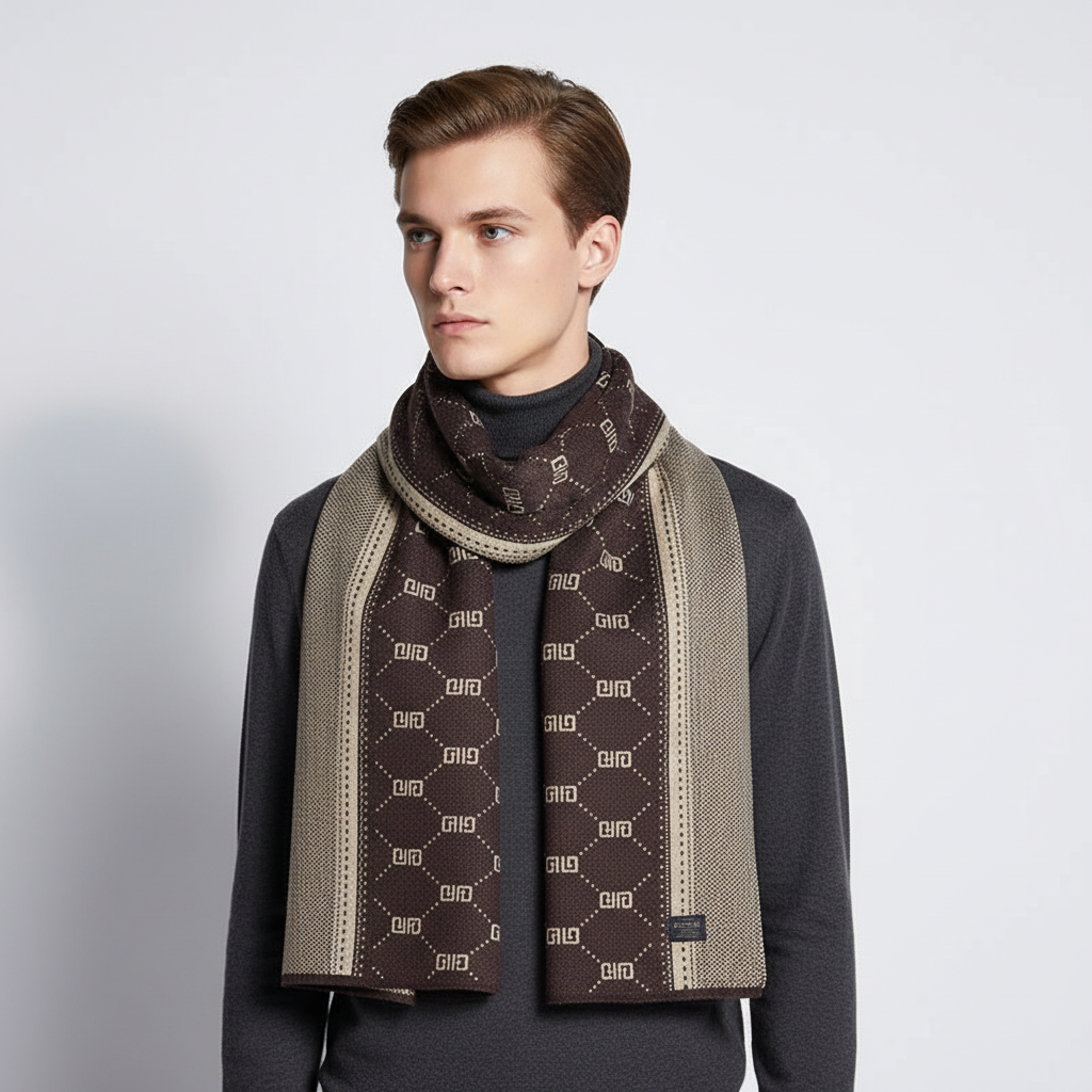 Herrenschal Aus Feinem Kaschmir - Cozyline