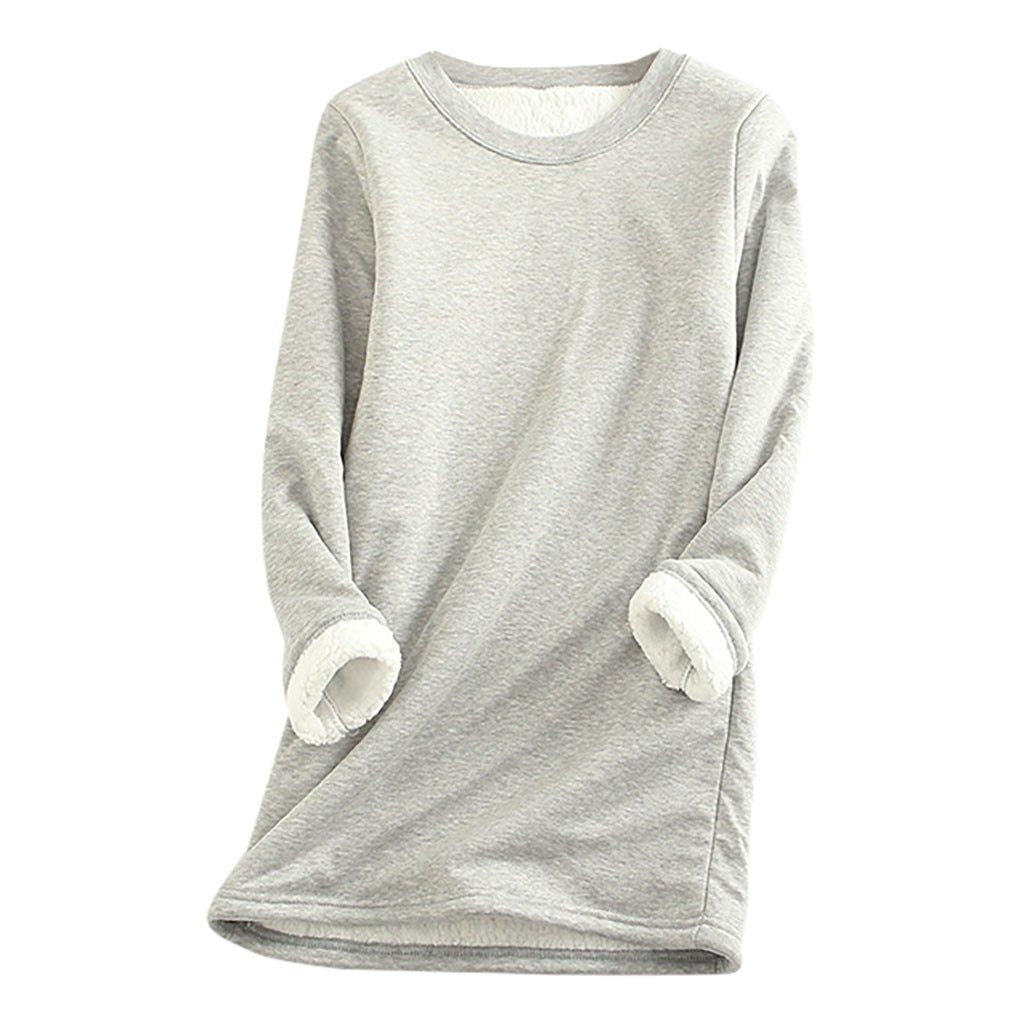 Damski polarowy sweter z podszewką – Mira