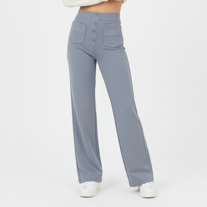 Hoch Geschnittene Hose - Selina