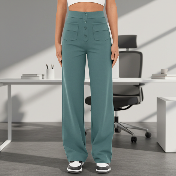 Hoch Geschnittene Hose - Selina