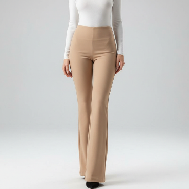 Hoch Taillierte Flared-Hose - Annika