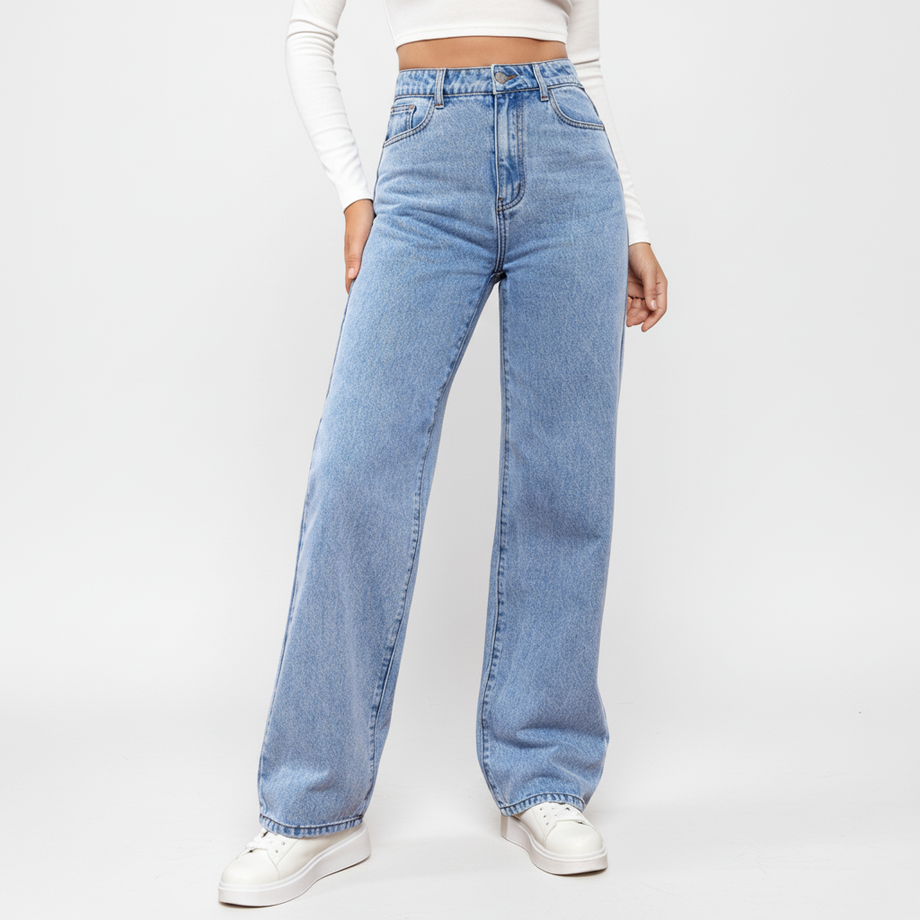 Hochgeschnittene Jeans - Anna