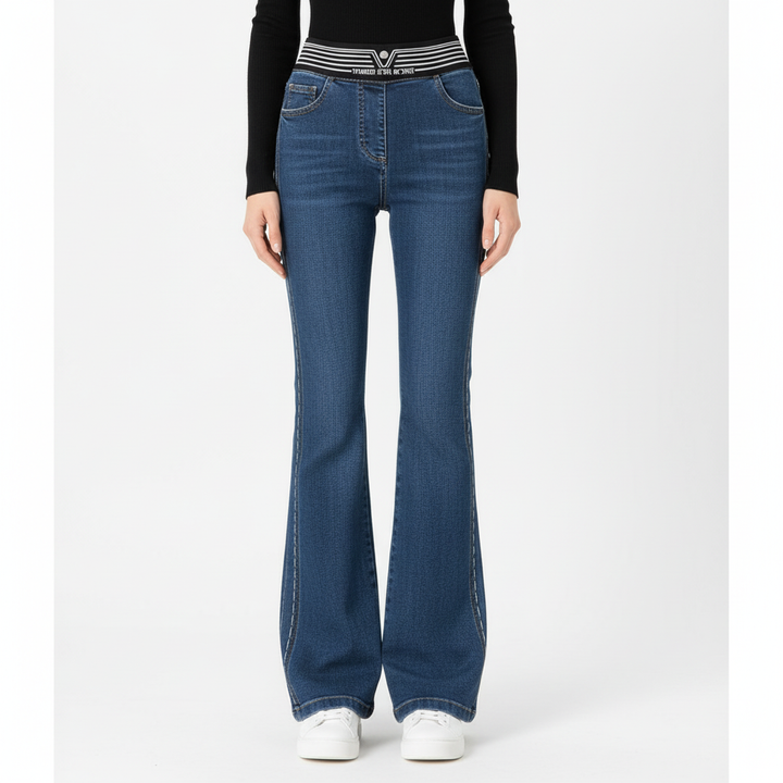 Hochtaillierte Damenjeans - Alicia