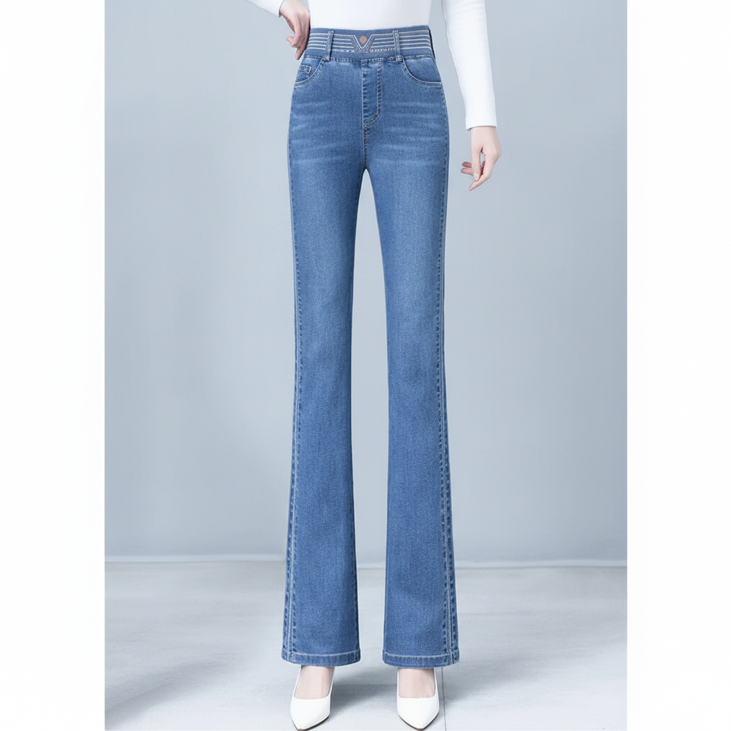 Hochtaillierte Damenjeans - Alicia