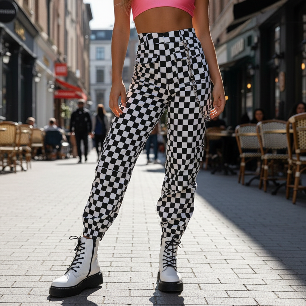 Hochtaillierte Hose - Miriam