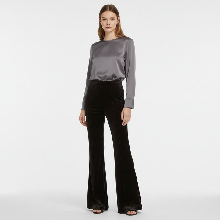 Hochwertige Flared-Hose - Evelynn